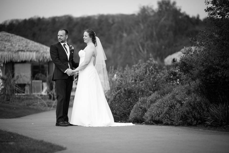 Bride and groom