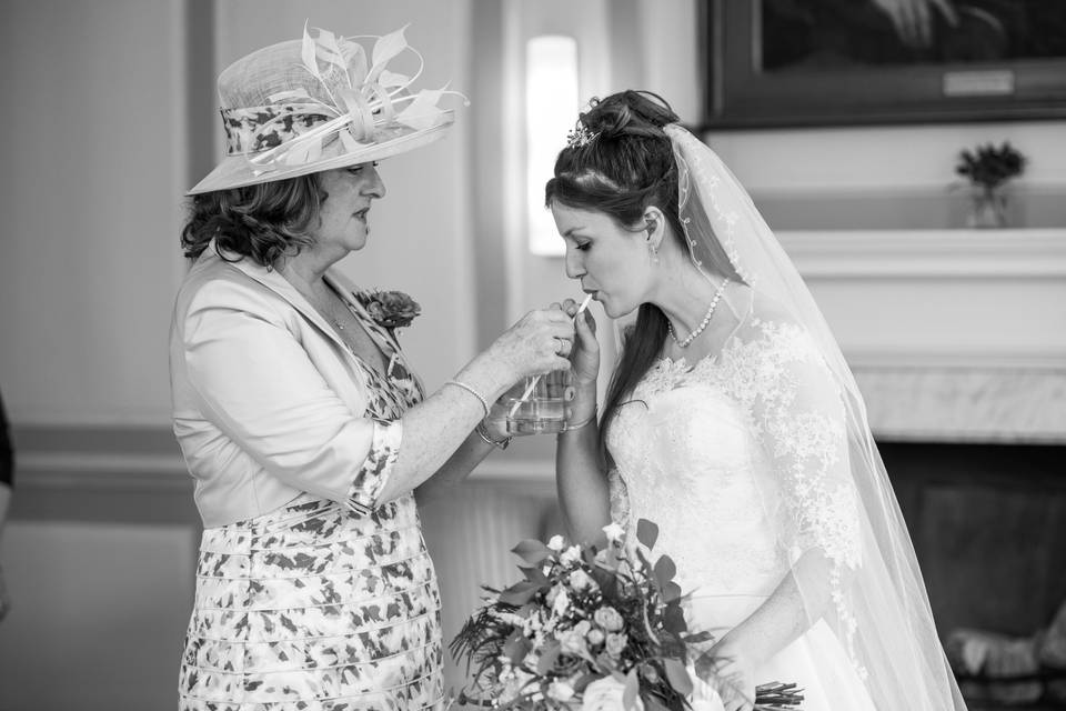 Mum and bride