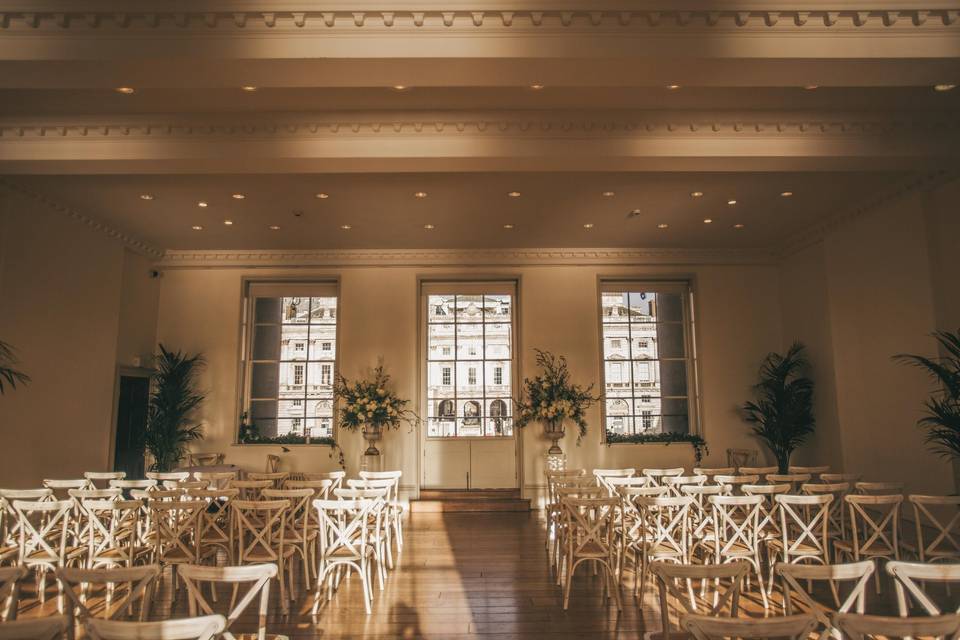 Portico Room Ceremony