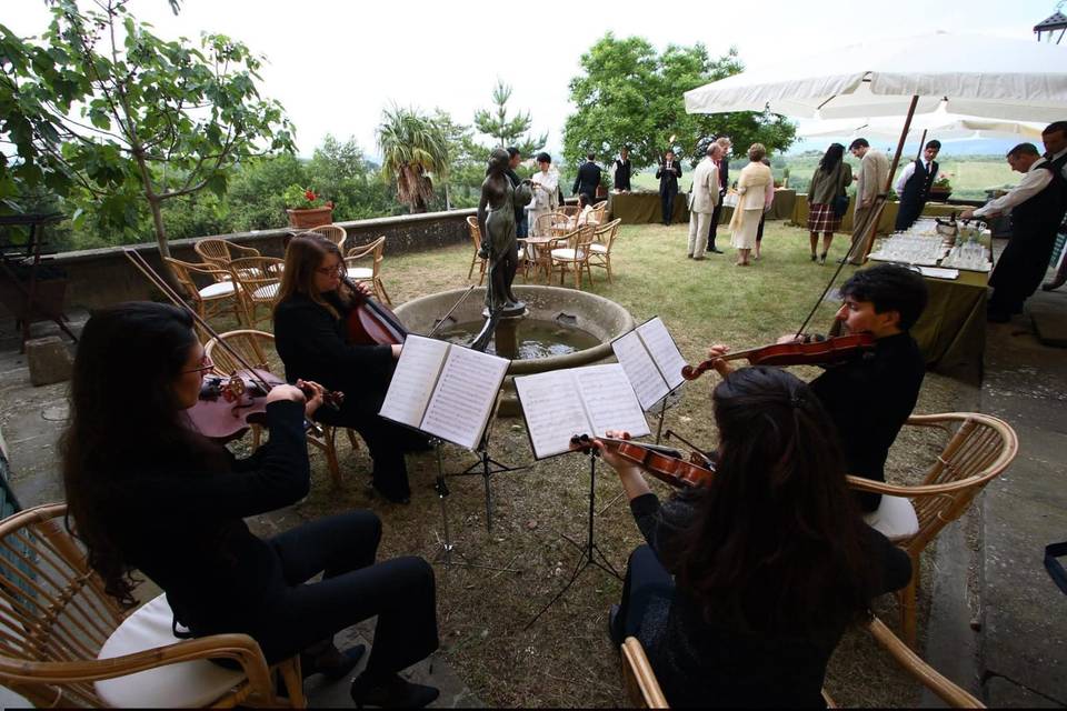 Outdoor orchestra