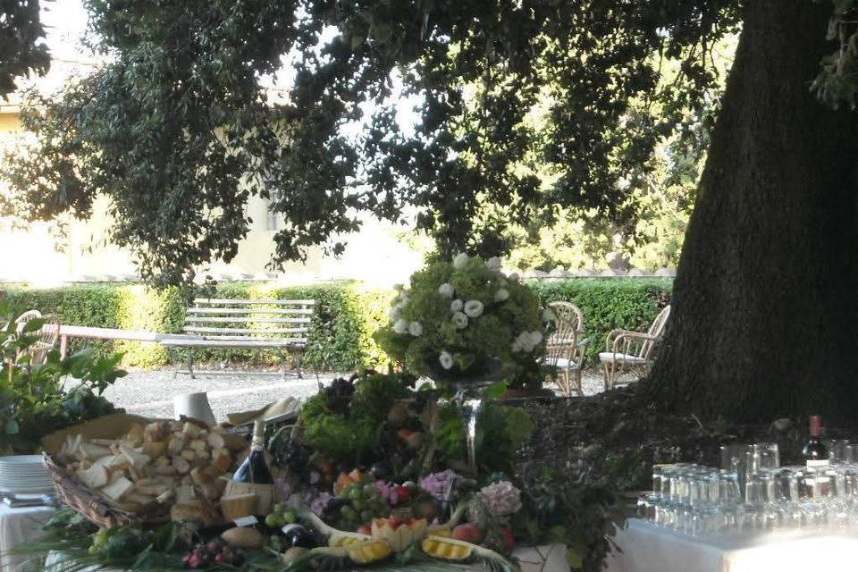 Outdoor banquet