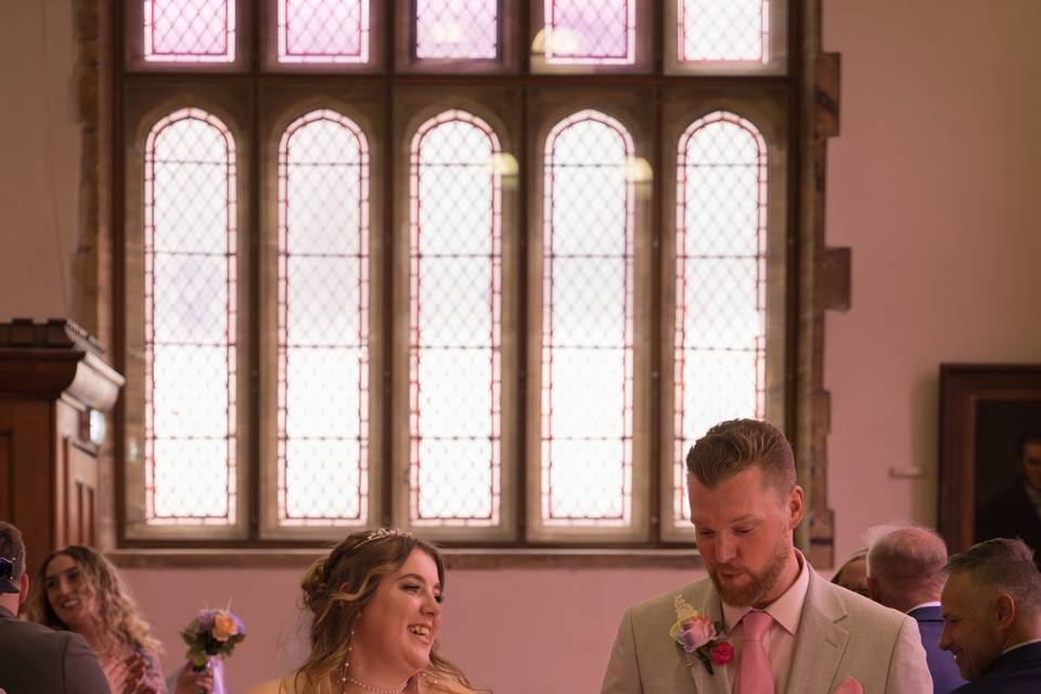 The moment it all becomes real
