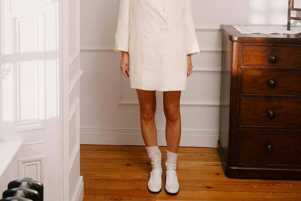 Kindred Linen Wedding Blazer