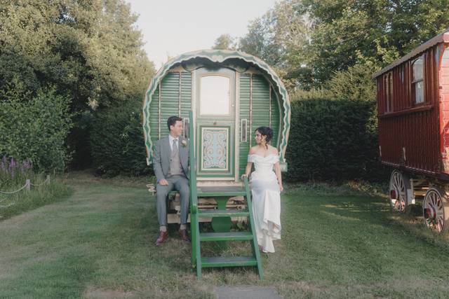 Wagon portrait at South Farm