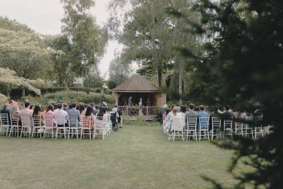 South Farm ceremony shot