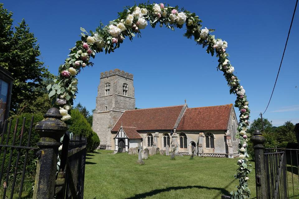 Entrance to Church