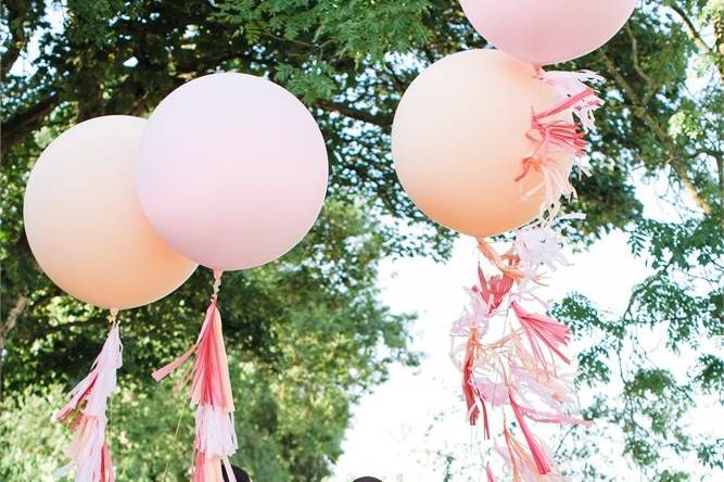 Decorative Hire Bubblegum Balloons 5
