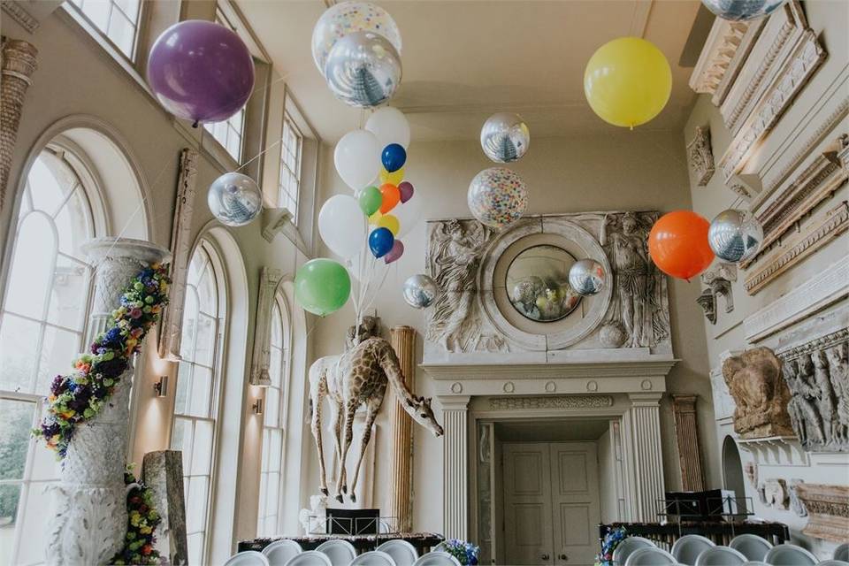 Decorative Hire Bubblegum Balloons 36