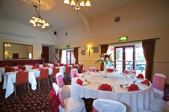 The Charnwood Arms function room