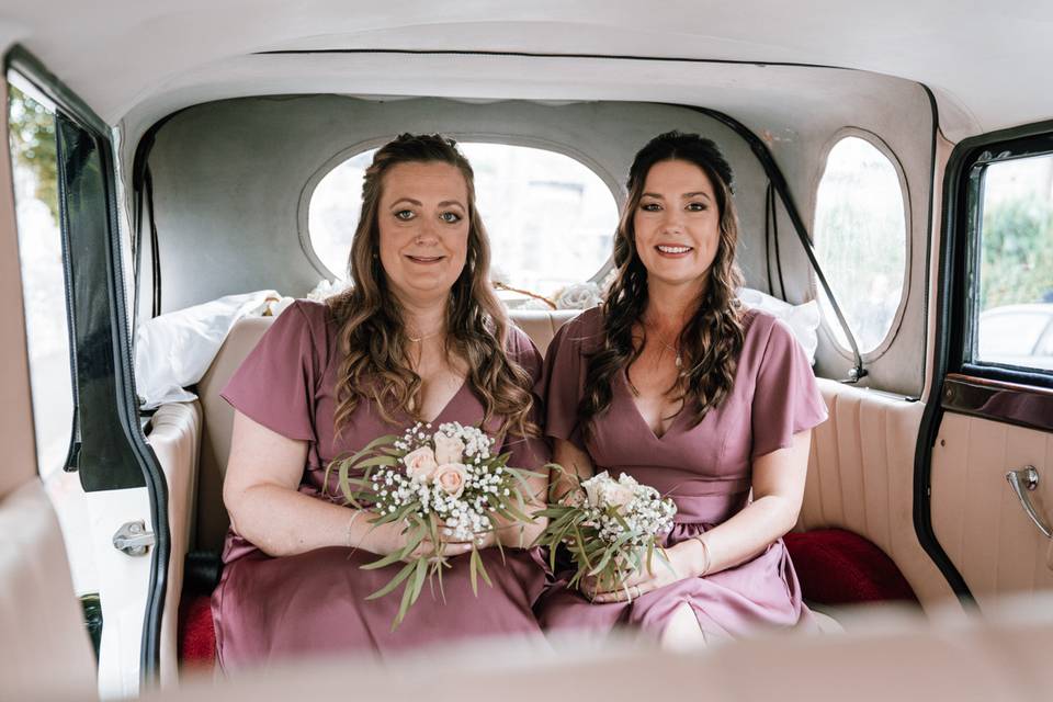 Bakewell bridesmaids