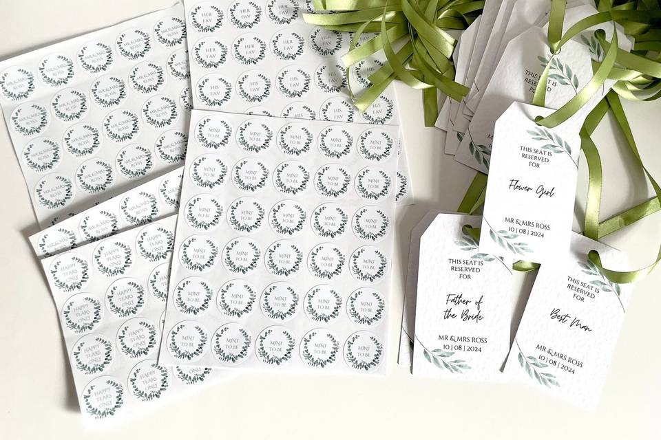 Custom Tags & Stickers