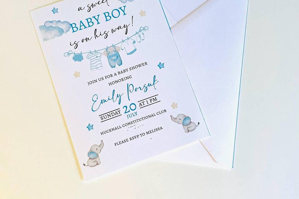 Custom event Invitations
