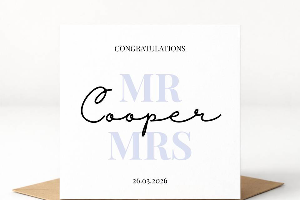 Wedding Day Cards