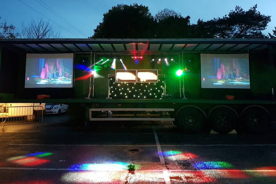 A. S. PARTY 40ft video disco