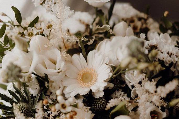 Bridal closeup