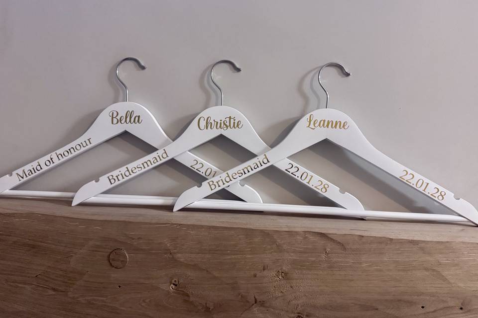 Bespoke hangers