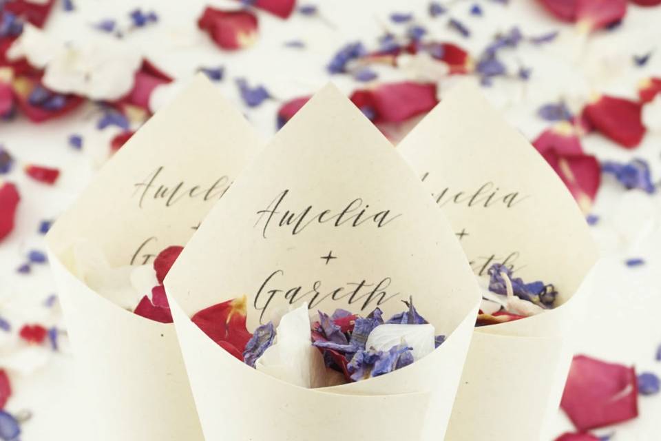 Free Spirit confetti cones