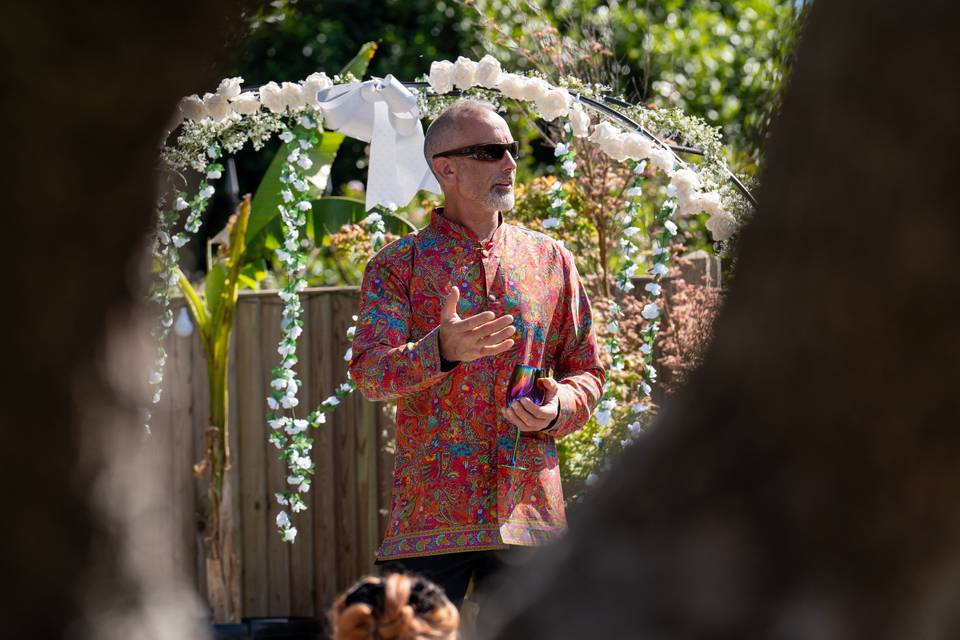 Colin and Sylvi Vow renewal