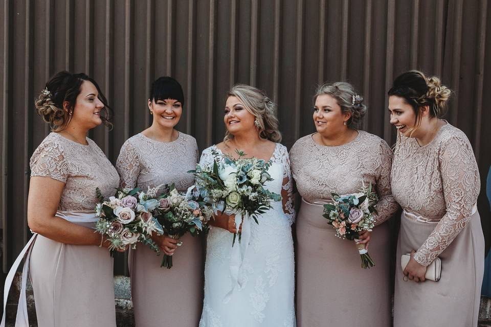 Zoe and Bridesmaids