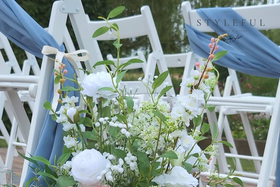 Floral floor display