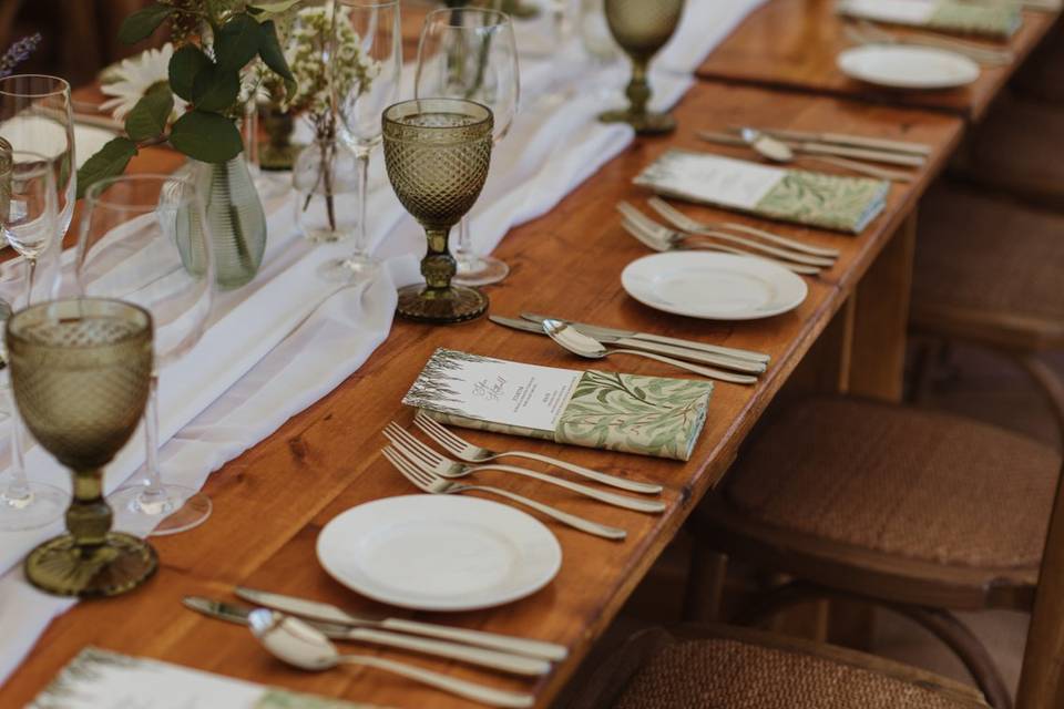 Wedding Table Details
