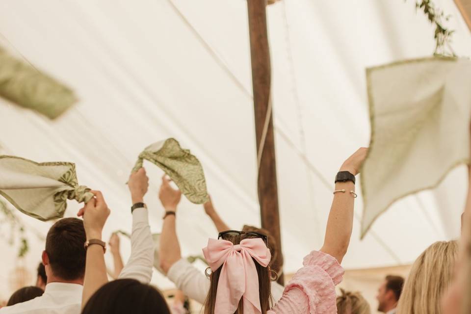 Wedding Breakfast entrance