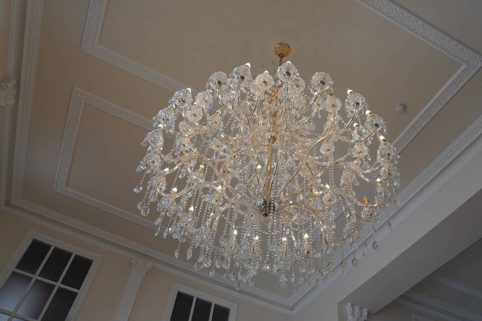 Sparkling chandelier