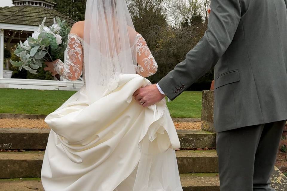 Walking into marriage 🤍🫶🏻