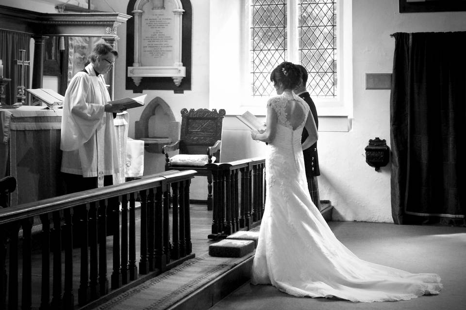 Wedding in the Lake district