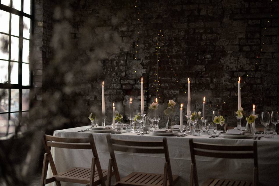 Winter Wedding Table