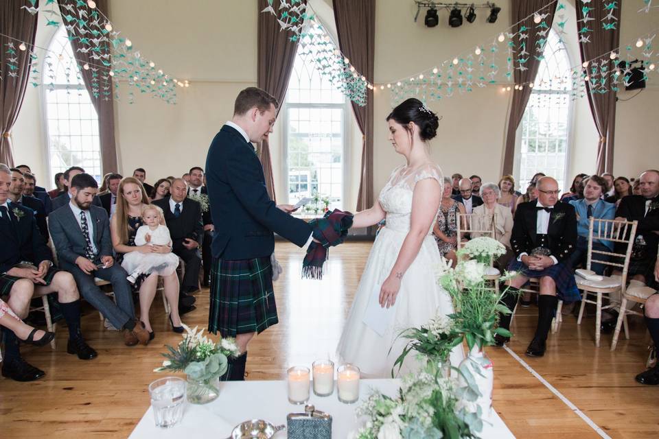 Handfasting in the highlands