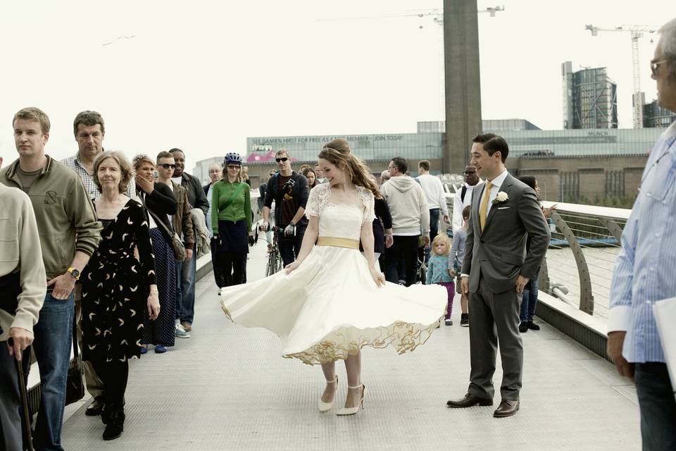 On Millennium Bridge