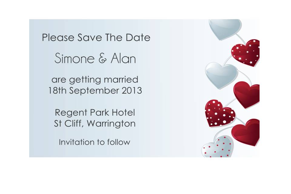 Save The Date Cards