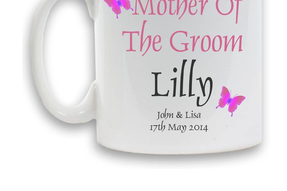 Personalised Wedding Mug