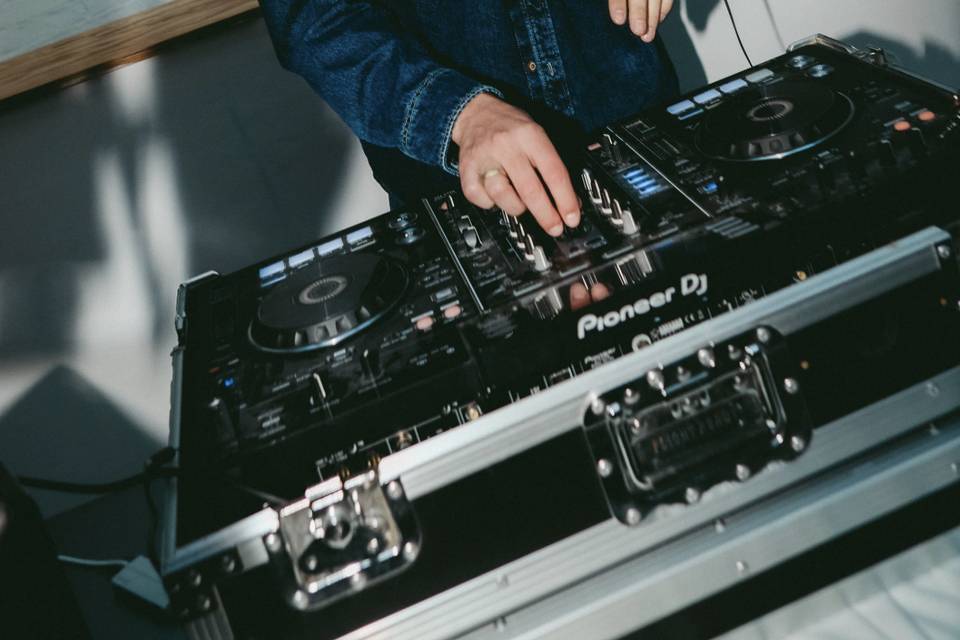 DJ at Mimosa House