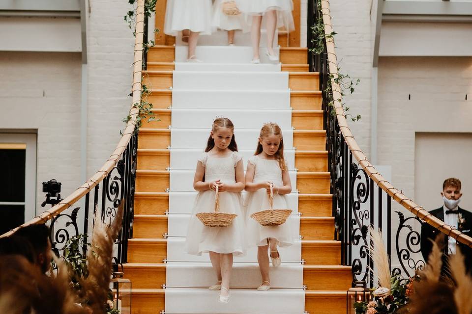 Botleys Mansion Atrium stairca