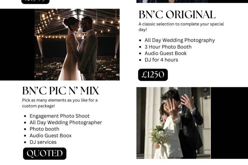 Wedding packages