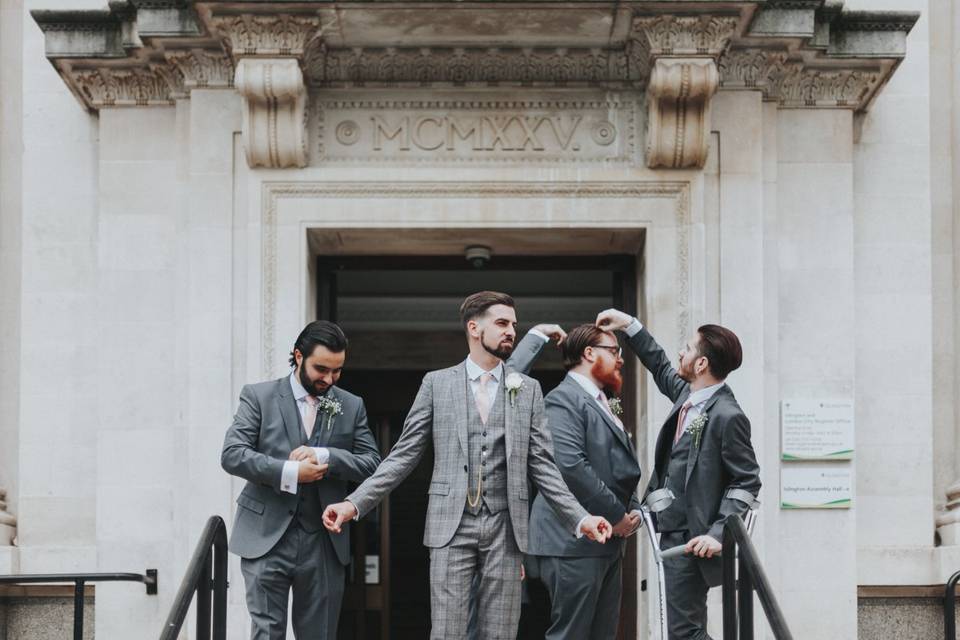 Islington Town Hall Wedding