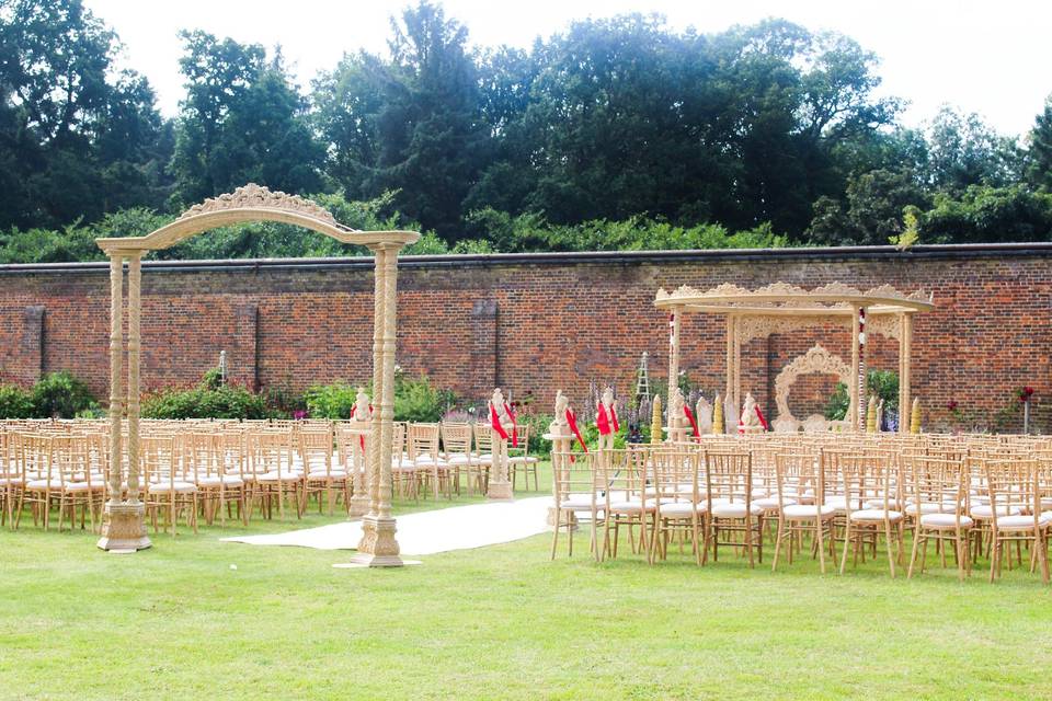 The Conservatory at the Luton Hoo Walled Garden