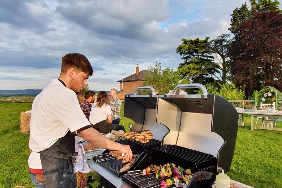 BBQ in full swing