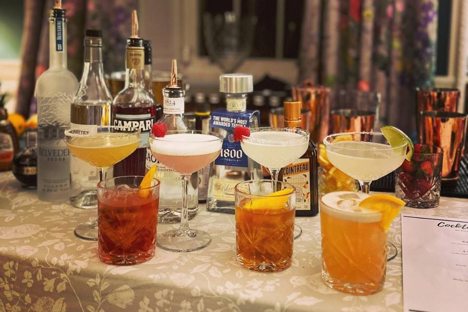Home Bartending Event