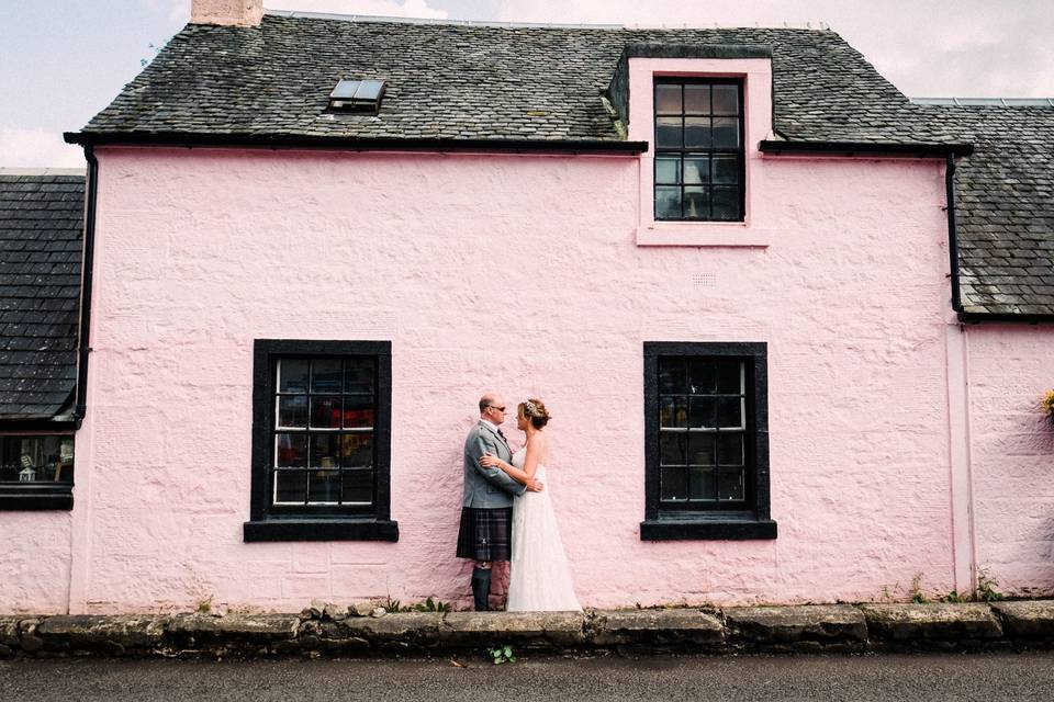 Killearn Pink House