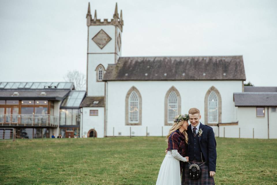 Village Hall Backdrop