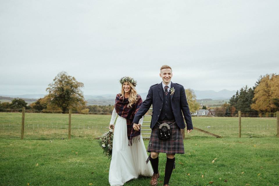 Scottish Countryside Wedding