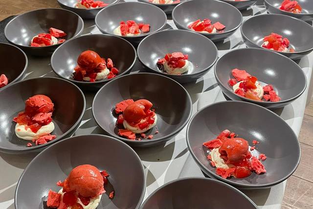 Strawberries and cream