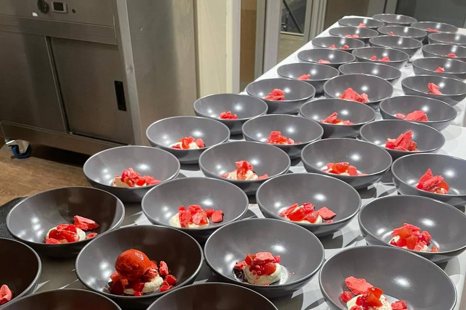 Strawberries and cream