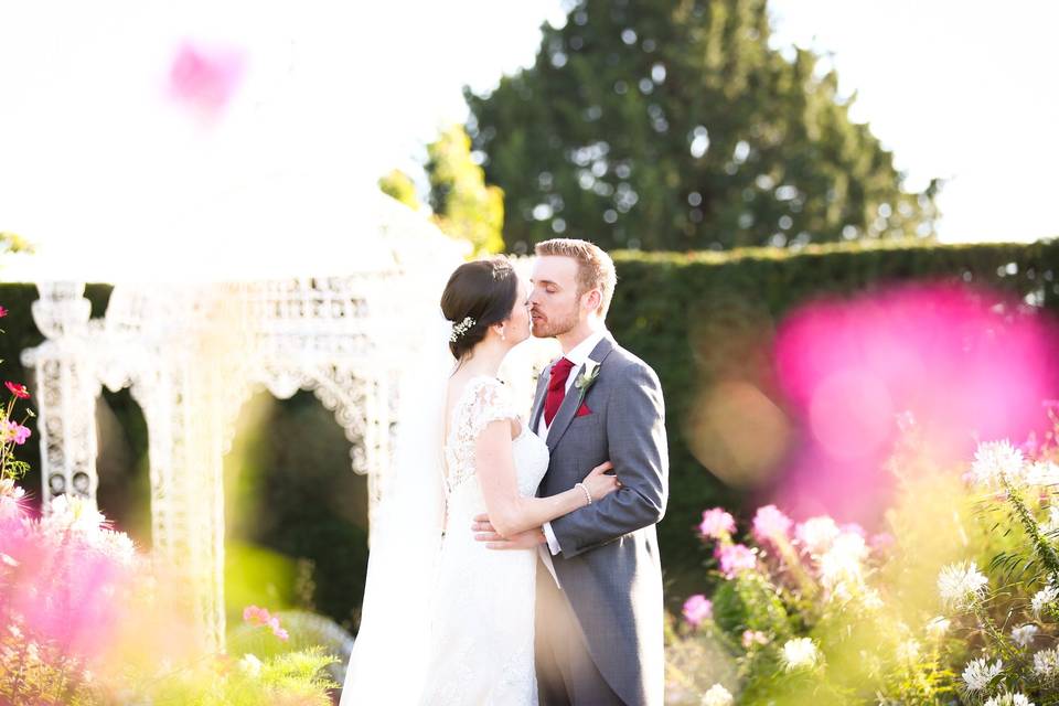 Summer wedding at Arley Hall