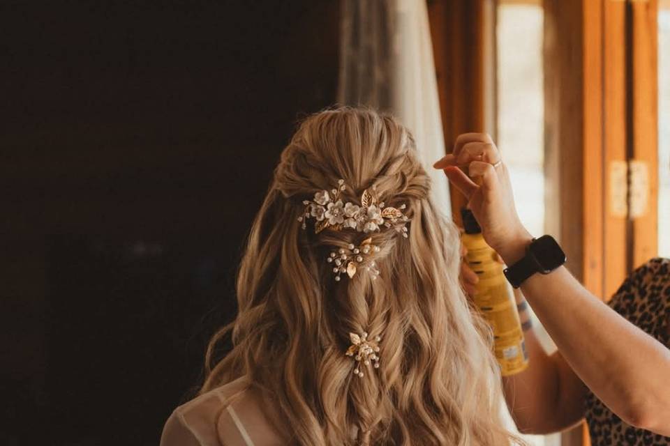 Bridalised Hair