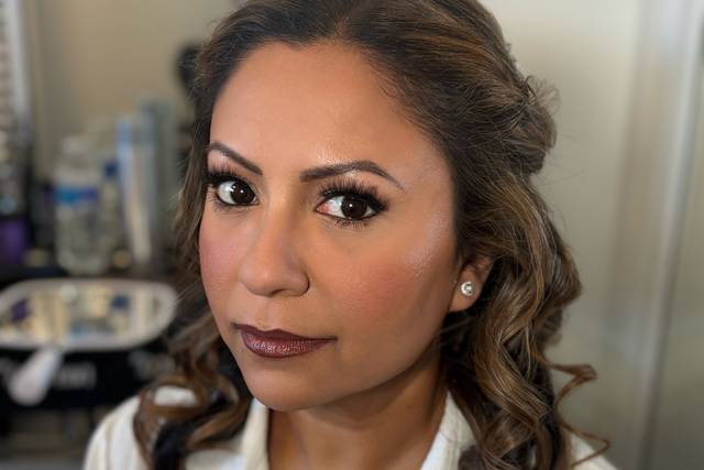 Asian bridal make up