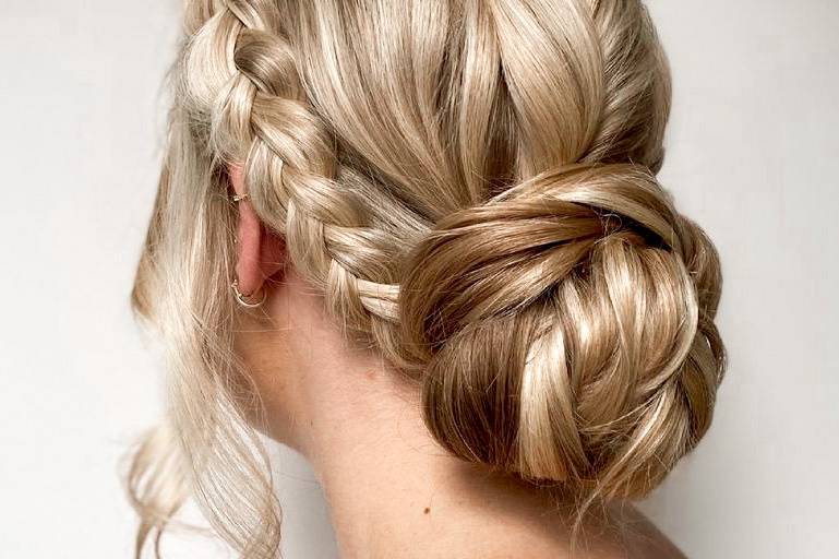 Twisted Bun Braid